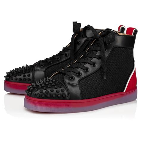 Christian loubitin - Louis Junior Spikes. Add to wishlist - Louis Junior Spikes - Sneakers - Calf leather and spikes - Black - Men Add to Compare. Sneakers - Calf leather and spikes - Black - Men. As low as$995.00. Sneakers - Calf leather and spikes - Black - Men. Sneakers - Calf leather and spikes - White - Men. #mostwanted.